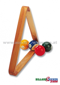 Dreieck Billard aus Holz für 57,2 mm Bälle Pool & Snooker