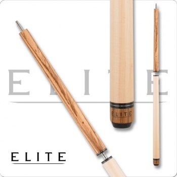 Pool Queue 2-tlg. Break/Jump - Zebrawood & Maple Pro Klebleder 13 mm, L:145 cm