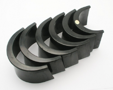 Einlauftaschen 4" schwarz  Gummi für Bälle bis 2 1/4" 57 mm