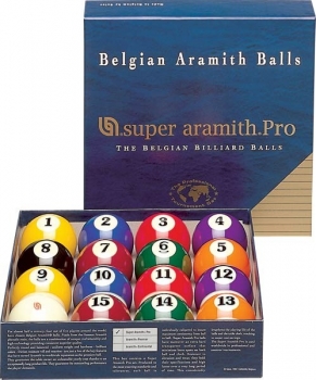 Poolballsatz Super Aramith Pro 57,2