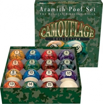 Poolballsatz Aramith Camouflage 57,2mm 2-1/4"