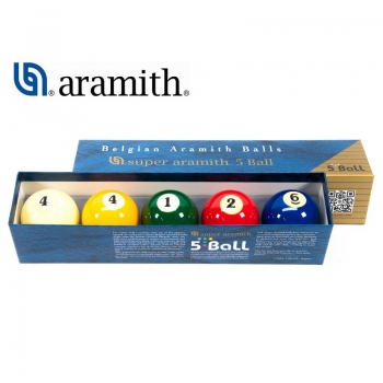 Super Aramith 5-Ball Karambol Billardkugeln