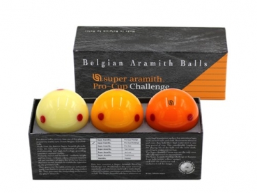 Karambolballsatz Super Aramith Pro Cup Challenge 61,5mm