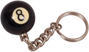 Schlüssel Anhänger Poolball 25mm Nr. 8
