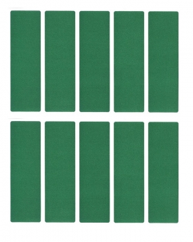 Billard Reparatur Tuchpflaster grün 10 Stk./Pkg.