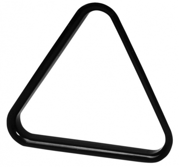 Dreieck Poolbillard & Snooker aus Kunststoff schwarz 15 x 2 1/16" (52.4mm)