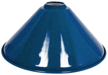 Lampenschirm blau für Billardlampe