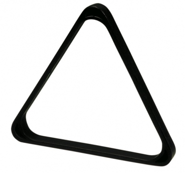 Dreieck Billard Kunststoff für 57,2 mm Bälle Farbe schwarz